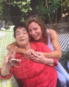 Katherine Salosny Instagram - Alguna vez hace un tiempo en casa con la gran @cecilia_laincomparable Desde la tristeza aplausos al cielo para la más grande