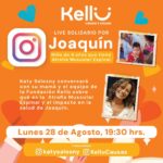 Katherine Salosny Instagram - Ojalá puedas estar este lunes para entender el drama y la urgencia de este niño de solo 4 años y su familia junto a @kellucausas síguelos y veras la preciosa obra que ellos hacen..nos conectamos el lunes a las 19:30 gracias por estar y colaborar!!