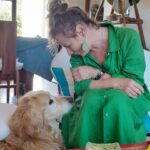Katherine Salosny Instagram - Con mis pupos bellos queremos pedir cuidado con nuestras mascotas y seguir en la ruta de inclusión en nuestra sociedad para que sean parte protagónica en las familias de Chile !! Feliz guauuuuuu!!! El Ruso y la Sol..
