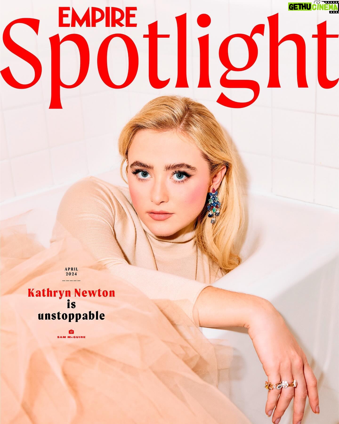 Kathryn Newton Instagram - Introducing Empire Spotlight, illuminating cinema’s rising stars as they break big – with exclusive digital-only covers. 🔥 Kathryn Newton leads the way – talking Lisa Frankenstein, Marvel, and horror’s place in her heart. Read the full interview now at empireonline.com. Photography: @samuelmcguire Make-up: @ginabrookebeauty Hair: @ericka_verrett Styling: @mrchriscampbell Photography Director: @joannamoran Creative Director: @neonmessiah Interview: @bethkatewebb