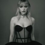 Kathryn Newton Instagram - Before the party for @lisafrankensteinfilm with my team. Photographer: Cibelle Levi / @cibellelevi Styling: Molly Dickson / @mollyddickson Wearing: Custom Vera Wang Haute / @verawang Jewlery: Fred Leighton/ @leightonjewels Makeup Artist: Benjamin Puckey / @benjaminpuckey Hair Stylist: Renato Campora / @renatocampora