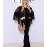 Kathryn Newton Instagram - Merci @chloe and congratulations to @chemena on your debut collection!! It was magic!
