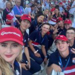 Kathryn Newton Instagram - SO Happy to be here #AllStarMatch @therydercup