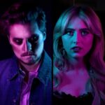 Kathryn Newton Instagram - @kathrynnewton thinks @colesprouse is acting a little weird. #FallonTonight #LisaFrankenstein
