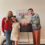 Kathryn Newton Instagram – The color of the movie is red!!! @abigailthemovie thank you @toryburch ❤️ glam by @hairinel and @kdeenihan two killer looks thank u @mattbettinelliolpin and @tylergillett @universalpictures @officialuniversalmonsters for giving me something insane to talk about in press ❤️❤️❤️