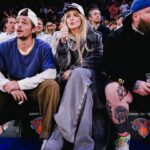 Kathryn Newton Instagram - Big sports girl. what a great game! @nyknicks new friends