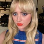 Kathryn Newton Instagram - Red and blue 4 you happy Valentine’s Day! Congratulations to @tods on your beautiful new store. Thank you for having me celebrate with you and so many wonderful people!