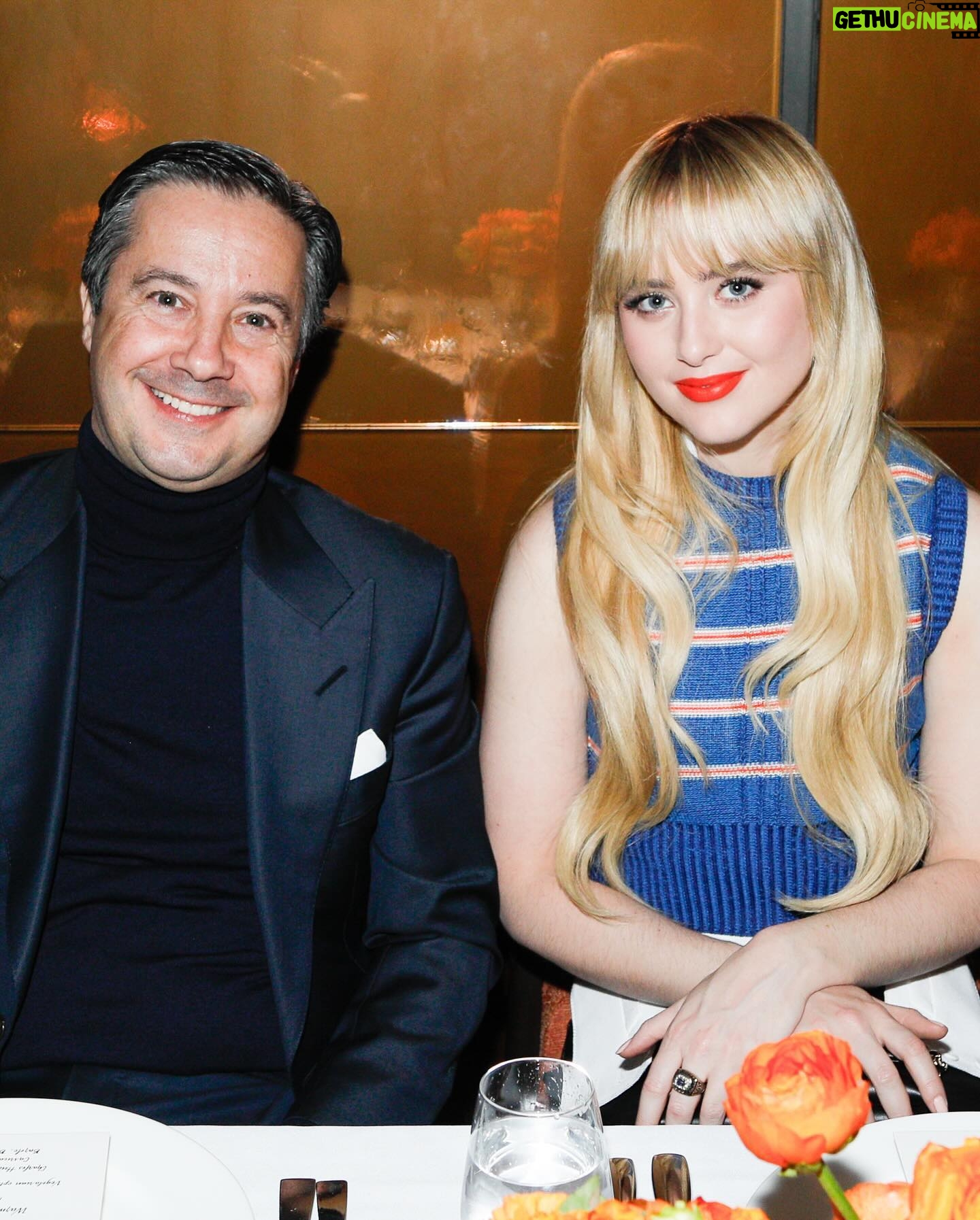 Kathryn Newton Instagram - Red and blue 4 you happy Valentine’s Day! Congratulations to @tods on your beautiful new store. Thank you for having me celebrate with you and so many wonderful people!