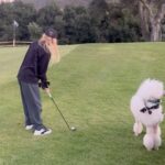 Kathryn Newton Instagram – Last hole last shot. I stopped playing after this.