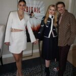 Kathryn Newton Instagram - Press for @abigailthemovie day 2 featuring dogs thank you @thombrowne I love this look!