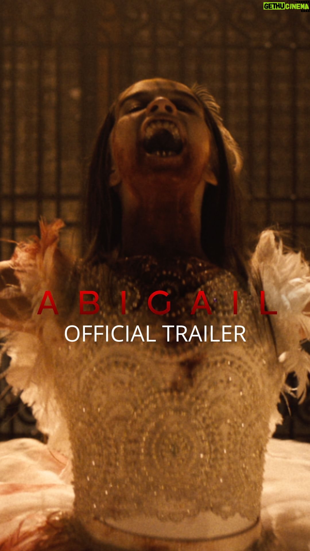 Kathryn Newton Instagram - Children can be such monsters. #AbigailTheMovie is in theaters April 19.