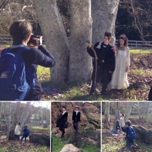 Katia Peel Instagram - Behind the scenes of my recent shoot for an upcoming Modern Queen Kids collection. •
•
•
•
• 
Photographer: @wandakujaczz 
Makeup/Hair: @martinlanechristopher @kevintheglamtech
Styling: @styledbyva • •
#behindthescenes #photoshoot #modernqueenkids #onset #shoot #hollywoodmodels