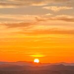 Katie Cassidy Instagram - August sunsets are one of a kind.