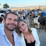 Katie Cassidy Instagram - Going down as the best year yet 🖤 Special moments with my love from our trip to Tuscany this summer at the Treato del Silenzio concert with @andreabocelliofficial. So grateful to be able to experience the legend live *twice* this past year at the Greatest Show! P.S. I'm already dreaming of the 30th anniversary in 2024!