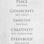 Katie Cassidy Instagram - Spread Love 🤍 Pray for Peace ☮️