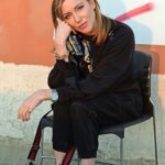 Katie Cassidy Instagram - Sometimes you just gotta take a load off! Wearing @allsaints 🖤