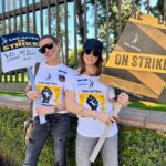 Katie Cassidy Instagram - Still going strong with the help of some friends 🖤 #SagAftra #SagAftraStrong
