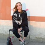 Katie Cassidy Instagram - Sometimes you just gotta take a load off! Wearing @allsaints 🖤