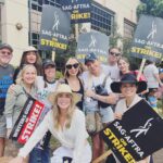 Katie Cassidy Instagram - TOGETHER WE STAND! #SAGAFTRA #WGA #ARROW