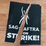 Katie Cassidy Instagram - THE END🖤 We did it!! Thank you to all of the brilliant and talented humans for your dedication and non-stop commitment throughout the strike. We achieved our goal. We are #SAGAFTRASTRONG @sagaftra