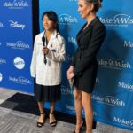 Katie Cassidy Instagram - Last night I had the pleasure of joining @makeawishlosangeles for their 40th Year Anniversary Celebration. It was truly a very special evening with the kids and their families. There are nearly 700 children in Greater Los Angeles who are fighting critical illnesses waiting for their wishes to be granted. The only thing stopping Make-A-Wish from reaching them is a lack of funding. I want to support children with critical illnesses in any way I can and hope everyone can do their part by donating at wish.org/la/fundawish (http://wish.org/la/fundawish). #MakeAWishLA #WishGala2023 Dressed in chic! Thanks to @allsaints & @olivertrevena 🖤