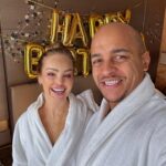 Katie Piper Instagram - Happy 40th birthday Richie ❤️🥳Celebrating the new decade at the @shangrilalondon - what a place to turn 40! ✨Thank you to every single person who made the day so wonderful. Ive never experienced such a special place like this 🩷