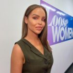 Katie Piper Instagram - What better way to start the week than with my ladies on @loosewomen 🤎 see you at 12:30pm! Feeling fresh with new hair colour by @nickylazou 💁🏼‍♀️👱🏻‍♀️🩷 💄 @toby_salvietto 💇🏼‍♀️ @mauriceflynn 👗 @mothershoppers