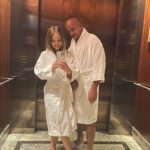 Katie Piper Instagram - Happy 40th birthday Richie ❤️🥳Celebrating the new decade at the @shangrilalondon - what a place to turn 40! ✨Thank you to every single person who made the day so wonderful. Ive never experienced such a special place like this 🩷
