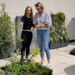 Katie Piper Instagram - I love working with strong, creative and passionate women @sueblakelydesign 💛🌱Sue and her team had the task of transforming a muddy corner of my garden in to a really calm space for us to all enjoy. So great to work with such a brilliant team, bring on the summer (🤞☀️)