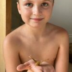 Katie Price Instagram – Nature boy 🦋🐛🦗