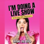 Katie Price Instagram – Click the link in my bio to get tickets for @thekatiepriceshow live in Manchester @the_lowry on 7th November 🎙🩷🎙

#thekatiepriceshow #podcastshow #podcast