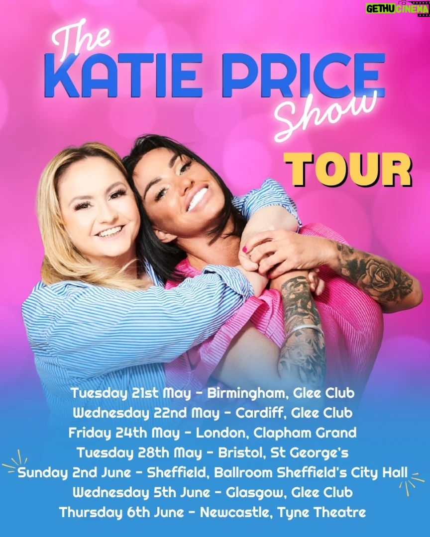 Katie Price Instagram - We've added a new date to the tour... We're going to Sheffield, as part of @crossedwiresfest! Thank you to Crossed Wires for inviting us. We'll see you on 2nd June. Sheffield tickets will be sold by @crossedwiresfest, so head to stories to find out how to buy ❤️