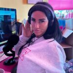 Katie Price Instagram – New @thekatiepriceshow episode out today! Click the link in my bio to listen to this week’s show…let us know what you think and if there’s any topics you want me and @sophie_pricey to cover 😉 🩷🎙