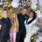 Katie Price Instagram – Had such a fun night at our Edinburgh masterclass 🩷
Thank you @neilmacleanhairstudio for hair and @joannawindrammua for makeup 
Backdrop and balloons from @partyyevent