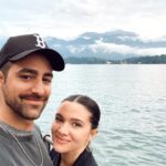 Katie Stevens Instagram - Lake Como, you stole our hearts 🤍 Grazie mille! And @ghtlakecomo thank you for giving us the most beautiful home away from home! @paulblg I love every adventure with you! Our postponed honeymoon has been worth the 2 year wait! 🇮🇹