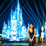 Katie Stevens Instagram - Disney really does make dreams come true! I had the honor of hosting the Disney Fairytale Weddings Fashion Show last week in honor of Walt Disney World’s 50th Anniversary! And I will never stop staring at photos of this magical night! The dresses are just as magical as you’d expect, and the 50th anniversary dress made me cry when I saw it! check it out on the Disney Parks youtube channel! #DisneyWeddings #DisneyWorld50