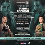 Katie Taylor Instagram - 🎟️ #TaylorCameron tickets go on sale next week! 🇮🇪