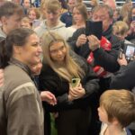 Katie Taylor Instagram - Some highlights from my visit to Portlaoise Boxing club with @Gymshark shortly after my last fight. So grateful for everyone who turned up to show support. It's fantastic to see clubs all over the country thriving with so much young talent.