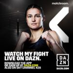 Katie Taylor Instagram - 🥊 📺 Live on @daznboxing tomorrow night.