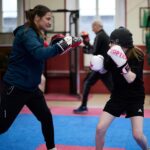 Katie Taylor Instagram - Trying to keep up with the next generation at Arbour Hill Boxing Club! 🥊 📷 @markrobinsonphoto