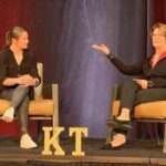 Katie Taylor Instagram - What a pleasure it was to speak to hundreds of female @ustfccca coaches at Denver this week. Our sports are different, but our mindsets are the same. Whether lacing up your spikes or lacing up the gloves, there are no shortcuts to success.