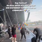 Katja Krasavice Instagram – Gestern vor 15.000 Menschen ABGERISSEN!!! Danke Karlsruhe 🔥
Meine 4 Tänzer/innen und ich haben für euch die Festival Stage brennen lassen 😛🌈🍑💦