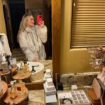 Katrin Tanja Davidsdottir Instagram - Random happies lately ✨❤️☁️ 1. Getting to dress up & go out! 2. Brooks & Koda howling together is one of my favorite things in this world. So sweet & SO PURE 🥹 .. but theo doesn’t have a clue what to do with it so he is just losing it in the back haha 3. Gym time is playtime with theo 🐾 4. Date night, finally 😍 5. Brooks was travelling so I had the boys with me in bed & can’t get over how cute they were just all snuggled up so close together 6. Walks with my besties in BEAUTIFUL weather! ✨ 7. @arnhilduranna 😂 this is our halloween costume next year. You heard it here first. 8. The CUTEST cheer squad 🥹 9. My kinda therapy 🫶🏼