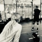 Katrin Tanja Davidsdottir Instagram – 1. Hair days & good lighting 🫶🏼😭✨
2. I love this photo & getting to cheer on @brookslaich ❤️
3. Summer mocktail obsession: ice, water, lemon, kosher salt, agave. So healthy, so fresh & sooooo good! 
4. Theo’s back legs 🥹
5. Never a dull time with these two. 
6. Our new friend BODHI 🐾 who at 8 weeks old already has bigger paws than theo & I think it’s intimidating him 😐
7. “Helping mom bike” – Koda 🤣
8. Just LOVING cooking lately & learning new recipes or ways to cook meat! Watch a whole youtube video with gordon ramsey & I must say those porkchops did turn out pretty dang good 😏
9. Morning walks with my boys   the birds are out ✨✨✨