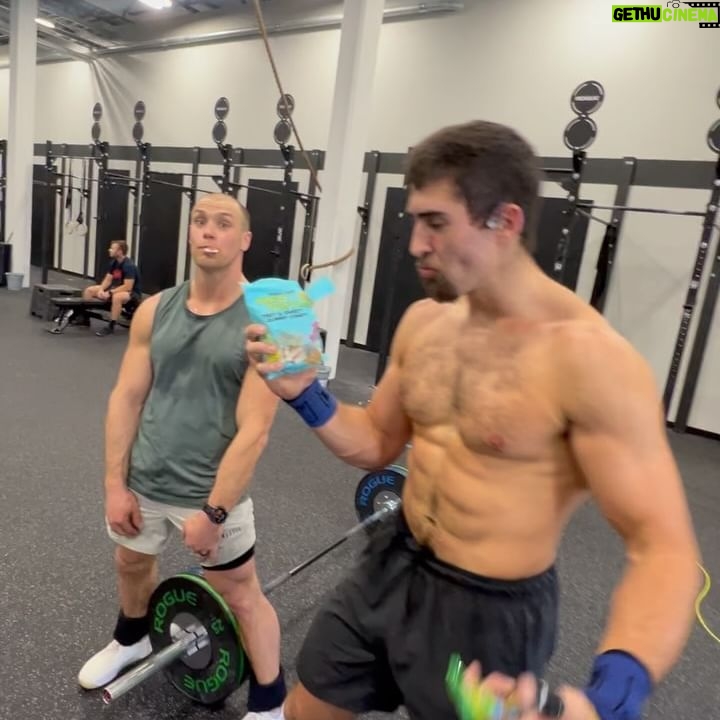 Katrin Tanja Davidsdottir Instagram - 1. Hair days & good lighting 🫶🏼😭✨ 2. I love this photo & getting to cheer on @brookslaich ❤️ 3. Summer mocktail obsession: ice, water, lemon, kosher salt, agave. So healthy, so fresh & sooooo good! 4. Theo’s back legs 🥹 5. Never a dull time with these two. 6. Our new friend BODHI 🐾 who at 8 weeks old already has bigger paws than theo & I think it’s intimidating him 😐 7. “Helping mom bike” - Koda 🤣 8. Just LOVING cooking lately & learning new recipes or ways to cook meat! Watch a whole youtube video with gordon ramsey & I must say those porkchops did turn out pretty dang good 😏 9. Morning walks with my boys the birds are out ✨✨✨