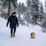 Katrin Tanja Davidsdottir Instagram - snow day with my boys ❄️🩵🐾🤭