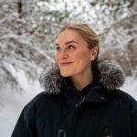Katrin Tanja Davidsdottir Instagram - snow day with my boys ❄️🩵🐾🤭