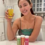 Katrina Halili Instagram - Health is wealth❤️ Thank you @beautedermcorporation @missrheatan for these supplements.. #beautedermambassador
