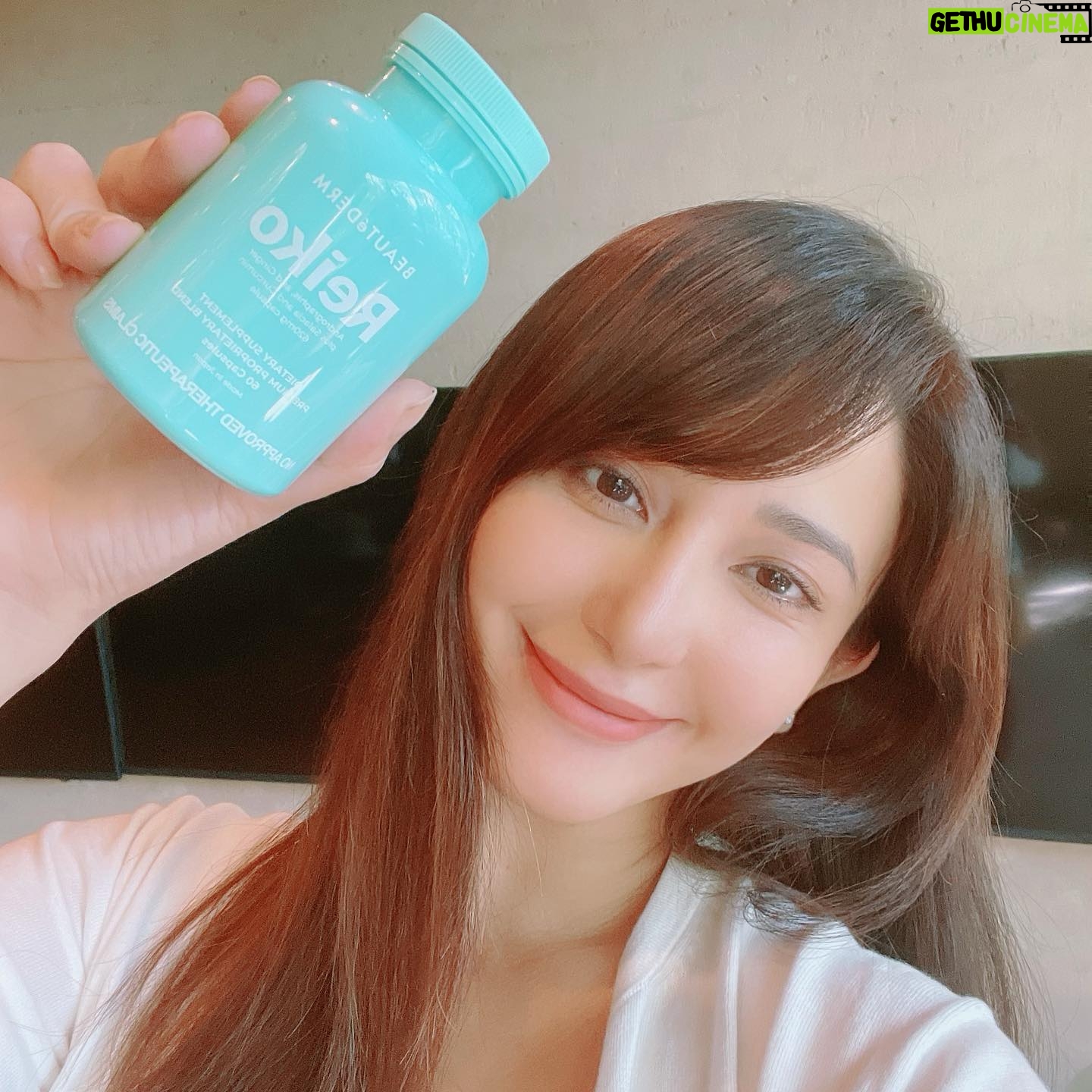 Katrina Halili Instagram - Perfect for holidays Reiko FiTox Eat well & live an amazingly healthy life with REIKO & KENZEN BEAUTéDERM Health Boosters’ REIKO Fitox Digestion Enhancer. This wonder pill will aid your body in food digestion, reduce bloating and inflammation, as well as suppress the growth of fat tissues in your body. #beautedermbaby #eatallyoucan😜