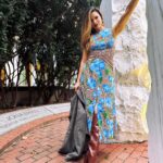 Katrina Law Instagram - Autumn in Philly Styled by @highheelprncess Dress by @lelarose Jacket by @aninebingofficial Boots by @paristexas Jewelry by @8otherreasons Photography by @keithandreen